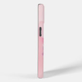 ピンクの桜の花 フクシア iPhone / iPad カバー (裏面 / 右)