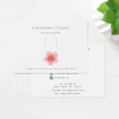 ピンクの桜ヘアクリップバレットディスプレイ (デスク)