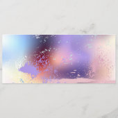 ピンクの桜絵画の背景 プログラム (裏面)