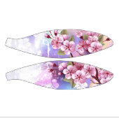 ピンクの桜絵画の背景 ミニバスケットボール (パネル)