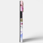 ピンクの桜絵画の背景 Case-Mate iPhoneケース (裏面 / 右)