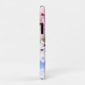 ピンクの桜絵画の背景 Case-Mate iPhoneケース (裏面/右)