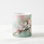 ピンクの桜 コーヒーマグカップ (中央)