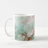ピンクの桜 コーヒーマグカップ (左)