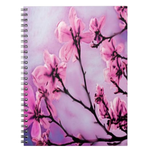 ピンクの桜 ノートブック (正面)