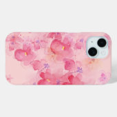 ピンクの桜 Case-Mate iPhoneケース (裏面 (横))