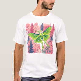 ピンクの森のルナモス Tシャツ
