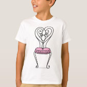ピンクの椅子 Tシャツ (正面)