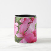 ピンクの植物相 マグカップ (中央)