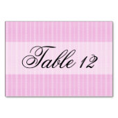 ピンクの椿とリ結婚ボン テーブルナンバー (裏面)