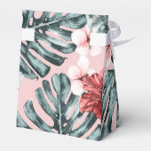 ピンクの楽園トロピカルアイランド フローラル ボタニカル フェイバーボックス (裏面サイド)