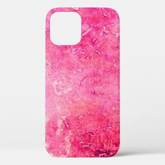 ピンクの構造を手動で紙の絵具 Case-Mate iPhoneケース (裏面)