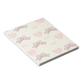 ピンクの母のパターン ノートパッド