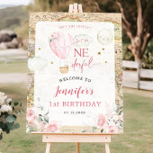 ピンクの気球は彼女の優れた歓迎のサインではない ポスター