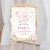 ピンクの気球は彼女の優れた歓迎のサインではない ポスター