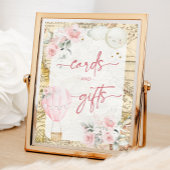 ピンクの気球は彼女は優れたカードギフトではない ポスター