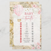 ピンクの気球は彼女は優れたベビー特性ではない (正面/裏面)