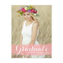 ピンクの水のカラスプラッシュフォト卒業