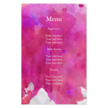 ピンクの水の結婚色