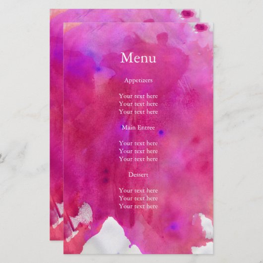 ピンクの水の結婚色 (正面/裏面)