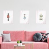 ピンクの水の色お洒落の休日セット3 (リビング)