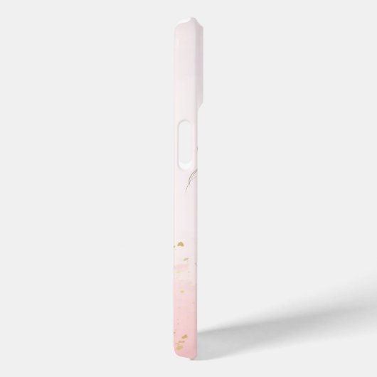 ピンクの水の色お洒落女の予測できな子コーヒ走ー Case-Mate iPhoneケース (裏面 / 右)