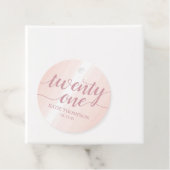 ピンクの水の色のスプラッシュ フェイバータグ (インサイチュ)