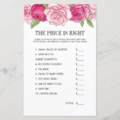 ピンクの水の色のバラ価格は右ゲーム (正面)