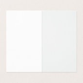 ピンクの水の色のブラッシュストロ感謝していークあなたのロゴ 名刺 (内部フラット)