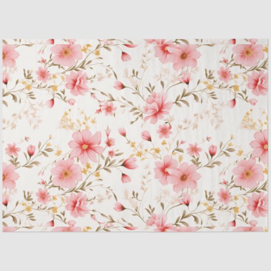 ピンクの水の色の牡丹のフローラの分離 薄葉紙 (正面)