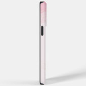 ピンクの水の色の穏やかな Case-Mate iPhoneケース (裏面 / 右)