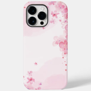ピンクの水の色の美的 Case-Mate iPhone 14 PRO MAXケース