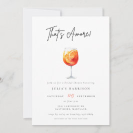 ピンクの水の色はアモーレスピリッツブライダルシャワー 招待状