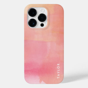 ピンクの水の色グラデーション名 Case-Mate iPhone 14 PROケース