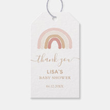 ピンクの水の色レインボーベビーシャワー