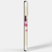 ピンクの水カラーデイジー Case-Mate iPhoneケース (裏面 / 右)