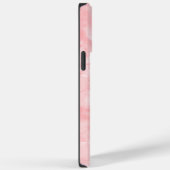 ピンクの水彩イニシャルモノグラム Case-Mate iPhoneケース (裏面 / 右)