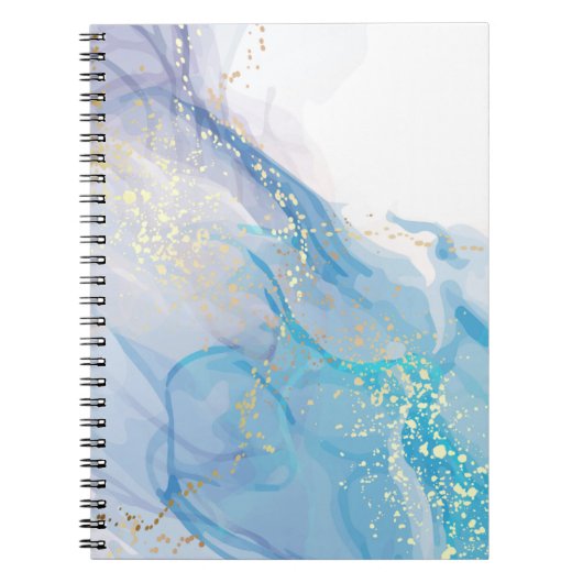 ピンクの水彩スパイラルフォトノートブック（80ページ） ノートブック (正面)