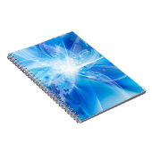 ピンクの水彩スパイラル写真ノート（80ページ） ノートブック (右側)