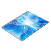 ピンクの水彩スパイラル写真ノート（80ページ） ノートブック (左側)