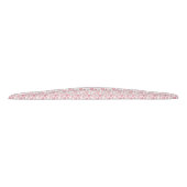 ピンクの水彩バレンタインハート タイヘッドバンド (正面)