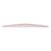 ピンクの水彩バレンタインハート タイヘッドバンド (裏面)