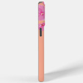ピンクの水彩フラワー Case-Mate iPhoneケース (裏面 / 右)