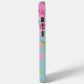ピンクの水彩フラワー Case-Mate iPhoneケース (裏面 / 左)
