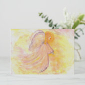 ピンクの水彩天使 (スタンド正面)