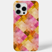 ピンクの水彩幾何学模様 Case-Mate iPhoneケース (裏面)