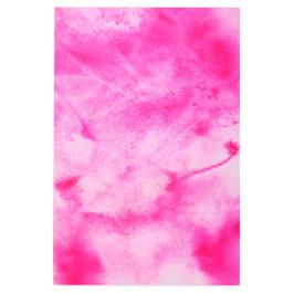 ピンクの水彩抽象芸術テクスチャメタル メタルプリント