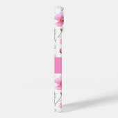 ピンクの水彩画の野の花の名前 Case-Mate iPhoneケース (裏面 / 右)