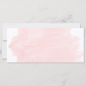 ピンクの水彩筆致のギフト券ロゴ (裏面)