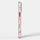 ピンクの水彩花柄 Case-Mate iPhoneケース (裏面 / 右)